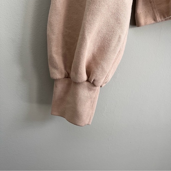 Abercrombie & Fitch Soft A&F Collection Tan Hoodie Size Small Camel Pullover - Picture 5 of 10